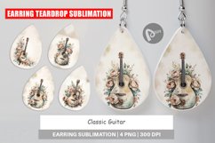 Earring Classic Guitar Product Image 1