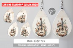 Earring Classic Guitar Product Image 1