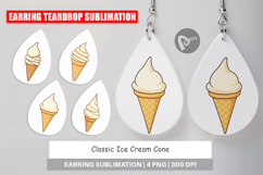 Earring Classic Ice Cream Product Image 1