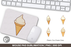 Mouse Pad Classic Ice Cream Product Image 1