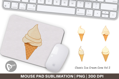 Mouse Pad Classic Ice Cream Product Image 1