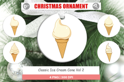 Ornament Classic Ice Cream Product Image 1