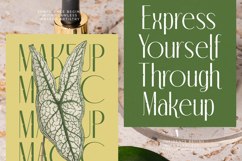 Classic Makore - Modern Display Serif Font Product Image 9