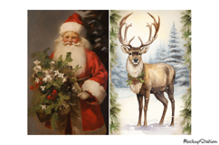 Christmas Junk Journal Pages | Vintage Antique Papers Product Image 2