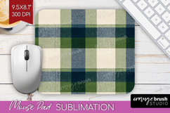 Tartan Plaid Mouse Pad Sublimation - Tartan Pattern Mousepad Product Image 1