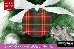 Tartan Plaid Ornament PNG - Tartan Pattern PNG Sublimation Product Image 1