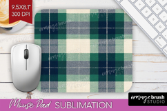 Tartan Plaid Mouse Pad Sublimation - Tartan Pattern Mousepad Product Image 1