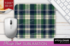 Tartan Plaid Mouse Pad Sublimation - Tartan Pattern Mousepad Product Image 1