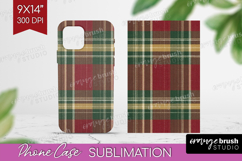Tartan Plaid Phone Case PNG - Tartan Pattern Case PNG Product Image 1