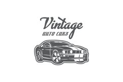 Classic vintage car illustration art concept Product Image 1