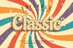 10 Vintage Retro Old Style Editable Text Effect Product Image 4