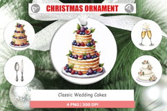 Wedding Cakes Celebrations Ornament Product Image 1