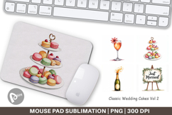 Wedding Cakes Celebrations Mouse Pad Product Image 1
