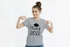 Class of 2022 SVG. Graduation hat. Grad of 2022 cut file Product Image 2