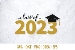 Class of 2023 SVG. Graduation party decorations Product Image 1