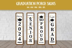 Graduation Porch Sign Bundle SVG. Class of 2024 Porch Signs Product Image 1