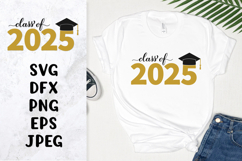 Class of 2025 SVG. Graduation party decorations Product Image 1