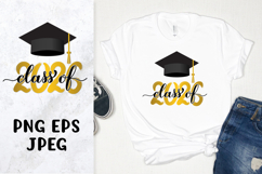Class of 2026. Graduation hat. Sublimation shirt design Product Image 1