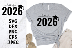 Class of 2026 SVG. Graduation party decorations. Prom sign Product Image 1