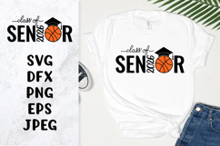 Basketball senior 2026 SVG. Graduation Class of 2026 Product Image 1