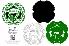 Class of 2022 graduation design| cut file| SVG Product Image 2
