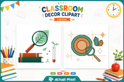 2 Classroom Decor Clipart Product Image 1