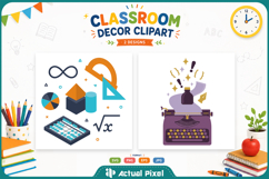 Classroom Decor Clipart Product Image 1