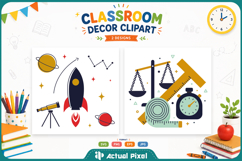 2 Classroom Decor Clipart Product Image 1