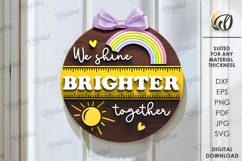 Classroom Door Signs Bundle Laser Cut. School SVG Product Image 5