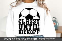 Football Mom SVG Design - Crazy Proud Always Loud Cheer Mom Product Image 3