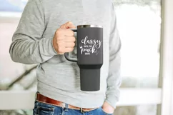 Classy Until The Puck Drops Hockey Mom SVG - hockey mom svg Product Image 4