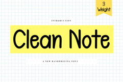 Clean Note Product Image 1