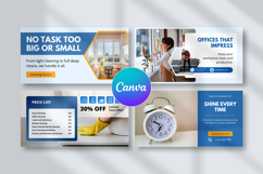 Cleaning Business Canva Facebook Design Product Image 7