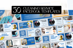Cleaning Business Canva Facebook Design Product Image 6