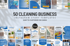 Cleaning Business Instagram Story Templates Product Image 1