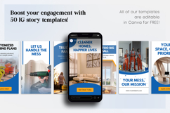 Cleaning Business Instagram Story Templates Product Image 3
