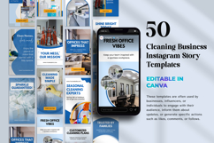 Cleaning Business Instagram Story Templates Product Image 5