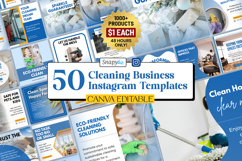 Cleaning Business Instagram Templates For Cleaning Marketing Product Image 9