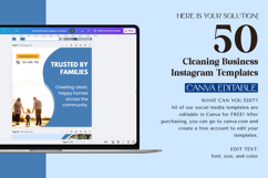 Cleaning Business Instagram Templates For Cleaning Marketing Product Image 10