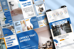 Cleaning Business Instagram Templates For Cleaning Marketing Product Image 7