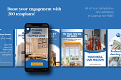 Cleaning Business Social Media Canva Template Bundle Product Image 6