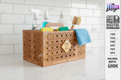 Cleaning Caddy Organizers Laser Cut Bundle | Storage Boxes Product Image 6