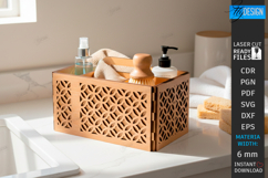Cleaning Caddy Organizers Laser Cut Bundle | Storage Boxes Product Image 6