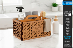 Cleaning Caddy Organizers Laser Cut Bundle | Storage Boxes Product Image 7