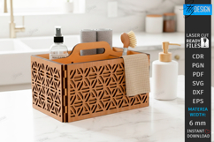 Cleaning Caddy Organizers Laser Cut Bundle | Storage Boxes Product Image 9
