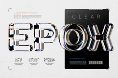 Clear Epox - Color Bitmap Font Product Image 1