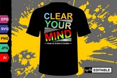 CLEAR YOUR MIND VECTOR Product Image 1