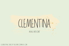 Clementina Sans Font Product Image 1
