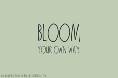 Clementina Sans Font Product Image 3