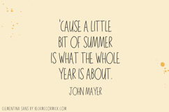 Clementina Sans Font Product Image 8